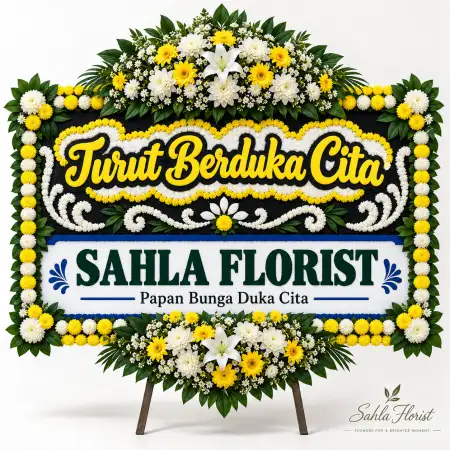 Papan Bunga Duka Tambelang